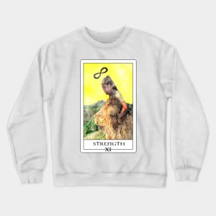 Strength Tarot bywhacky Crewneck Sweatshirt